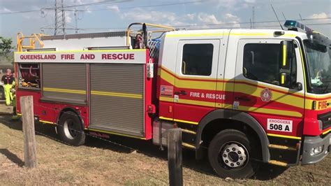 Firefighters responding to grass fire in Brisbane